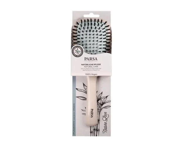 Perie de par paddle Care Brush Organic, bej, 1 bucata, Parsa