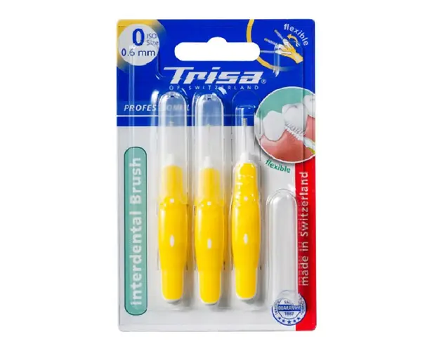 Periuta de dinti Interdental Brush ISO 0, 0,6mm, Trisa