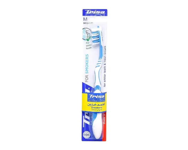Periuta de dinti pentru fumatori Smokers, Medium, Trisa