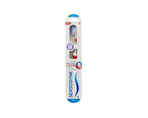 Periuta de dinti Sensitivity & Gum Soft Sensodyne, 1 bucata, Gsk