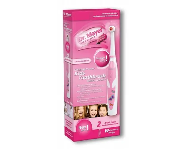 Periuta electrica pentru copii GTS1000-K, Pink, Dr Mayer