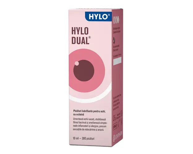 Picaturi pentru ochi Hylo Dual, 10 ml, Ursapharm