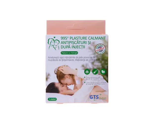 Plasture calmant antipiscaturi si dupa injectii, 5 bucati, Wooshin Labottach
