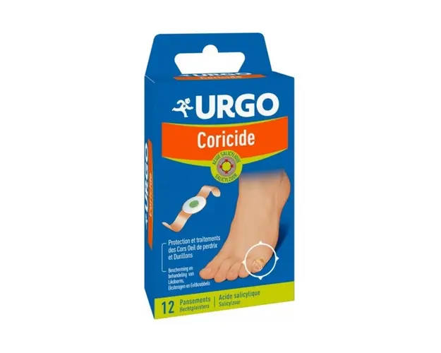 Plasturi adezivi pentru bataturi Coricide, 12 bucati, Urgo