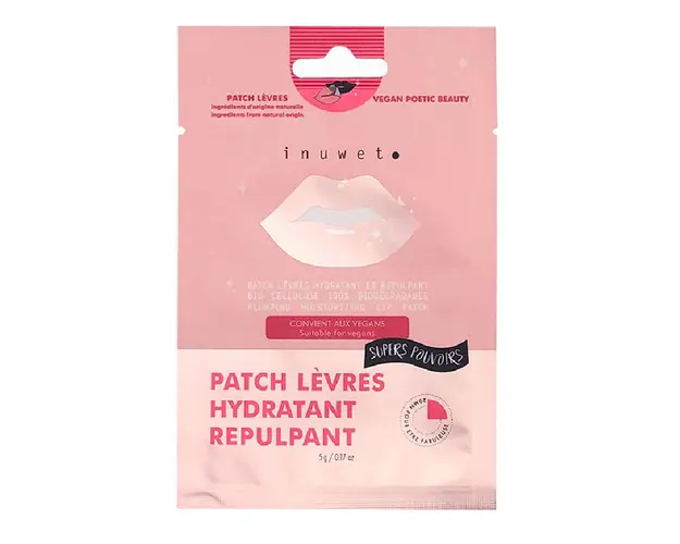 Plasturi pentru buze cu efect de hidratare si umplere, 5g, Inuwet