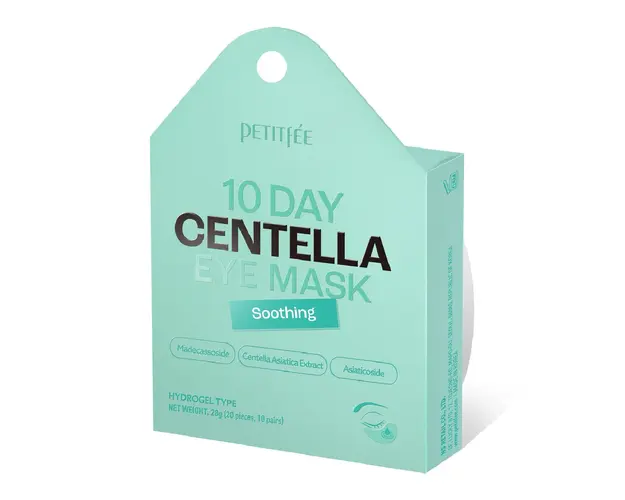 Plasturi de hidrogel pentru ochi cu centella, 20 bucati, Petitfee
