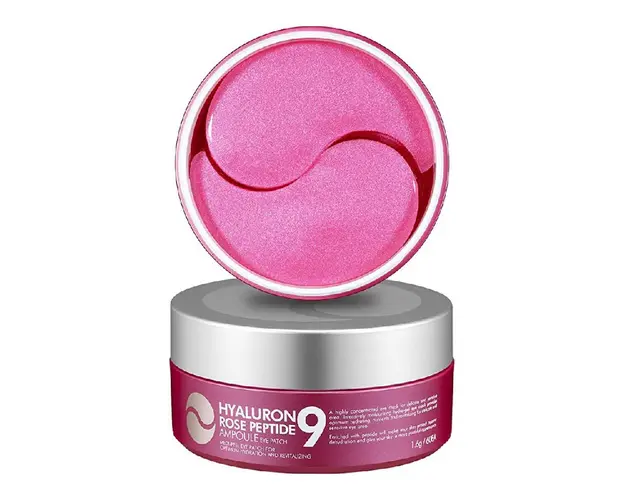 Plasturi pentru ochi cu peptide si extract de trandafir, 60 bucati, Medi-Peel