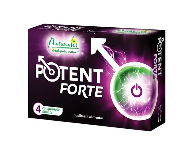 Potent Forte, 4 comprimate, Naturalis