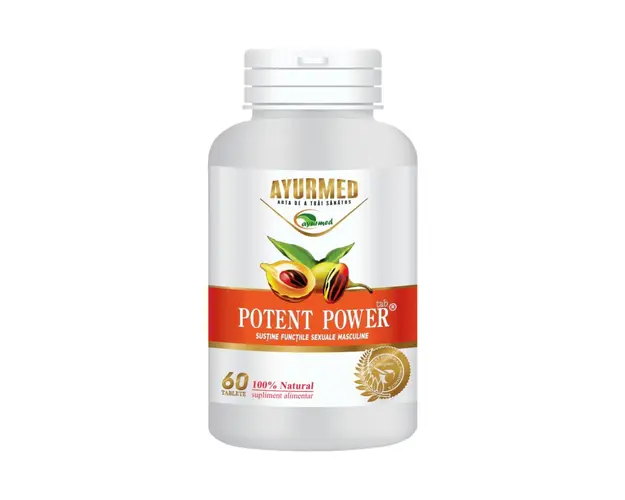 Potent Power, 60 tablete, Ayurmed