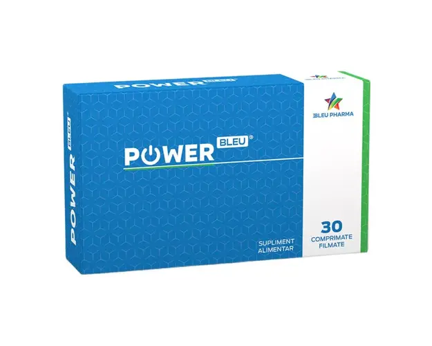 Power Bleu, 30 comprimate, Bleu Pharma