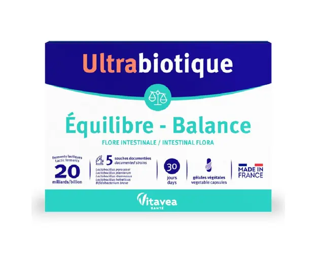 Probiotic Equilibre Ultrabiotique, 30 capsule, Vitavea