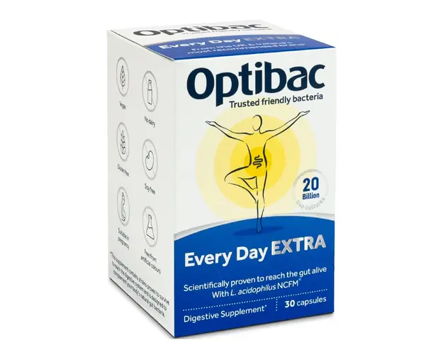 Probiotic zilnic Extra Forte, 30 capsule, OptiBac