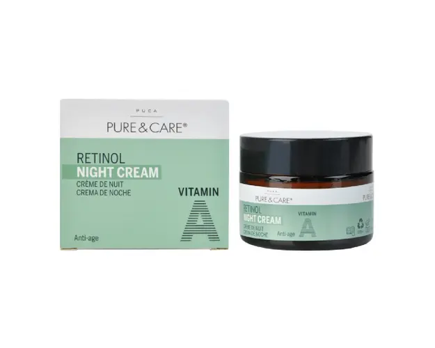 Crema noapte cu retinol, 50ml, Puca 