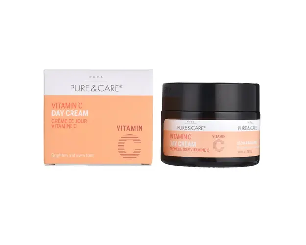 Crema de zi cu vitamina C, 50ml, Puca