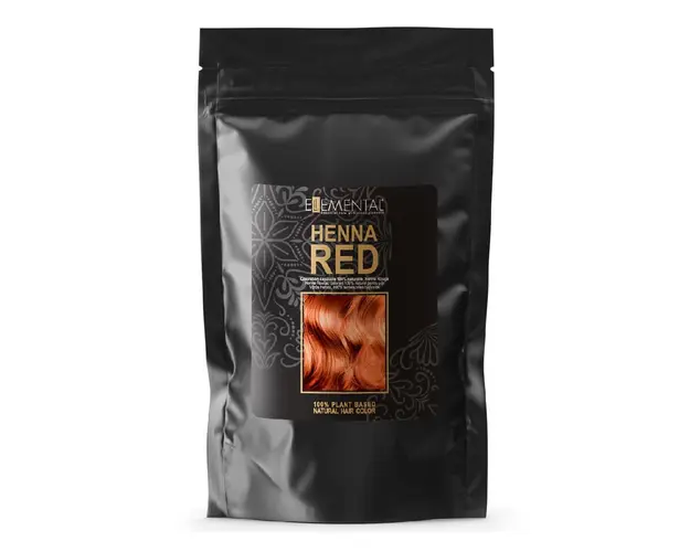 Pudra vegetala Henna roscat, 100 g, Ellemental