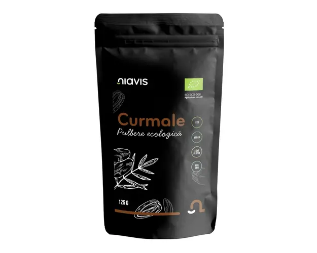 Pulbere Bio de curmale, 125 g, Niavis