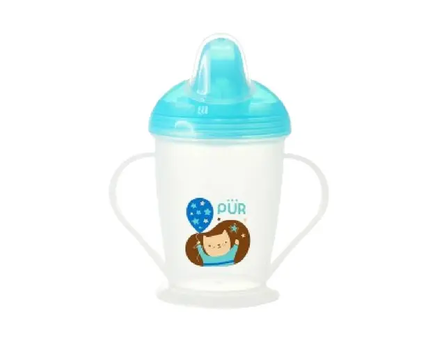 Cana cu cioc si manere, verde, PUR