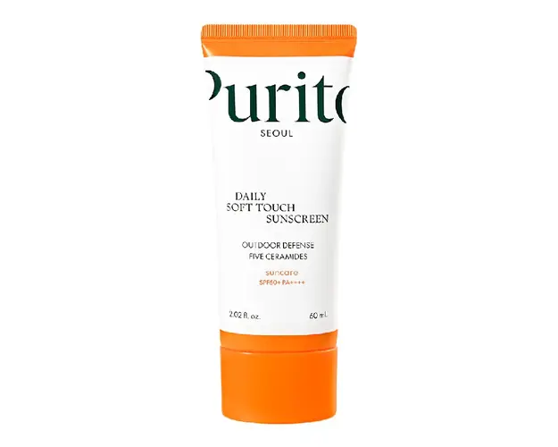 Crema de fata Daily Soft Touch cu factor de protectie SPF 50+, PA++++, 60 ml, Purito