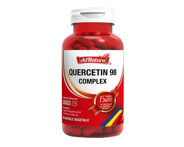 Quercetin 98 Complex, 60 capsule, AdNatura