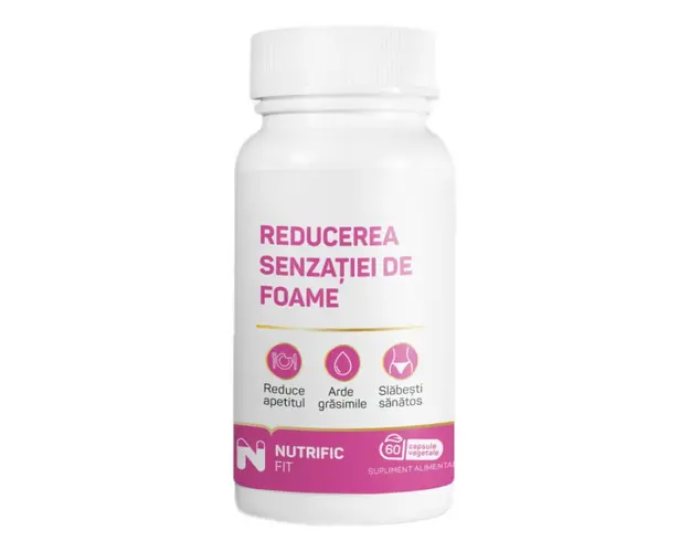 Reducerea senzatiei de foame, 60 capsule vegetale, Nutrific