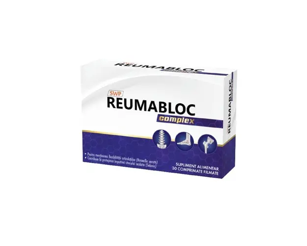 Reumabloc Complex, 30 comprimate, Sun Wave Pharma