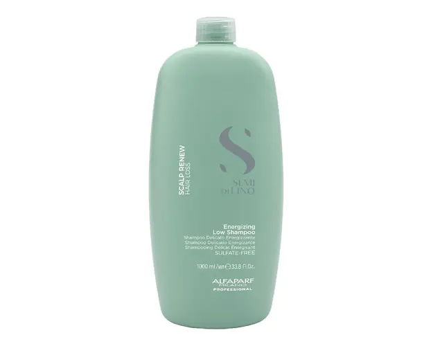 Sampon energizant anti-caderea parului Semi di Lino Scalp Renew Energizing, 1000 ml, Alfaparf 