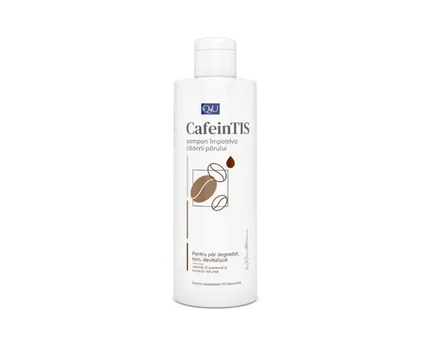 Sampon impotriva caderii parului CafeinTis Q4U, 250 ml, Tis Farmaceutic