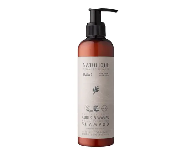 Sampon organic pentru parul cret si refacerea buclelor Curls&Waves, 250 ml, Natulique