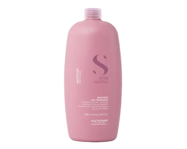 Sampon pentru hidratare fara sulfati Semi di Lino Moisture Nutritive, 1000 ml, Alfaparf 