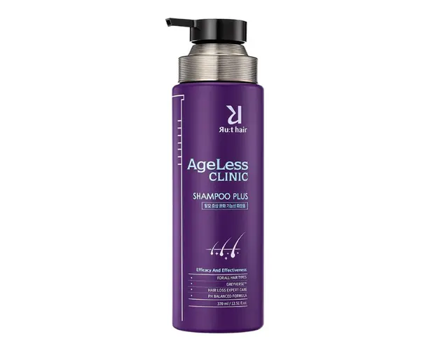 Sampon impotriva incaruntirii si caderii parului Ageless Clinic Shampoo Plus, 370 ml, Rut Hair