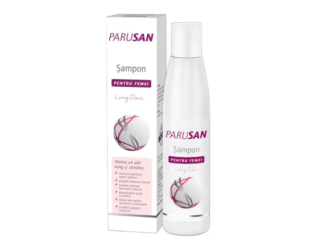 Sampon pentru par lung, 200 ml, Parusan 