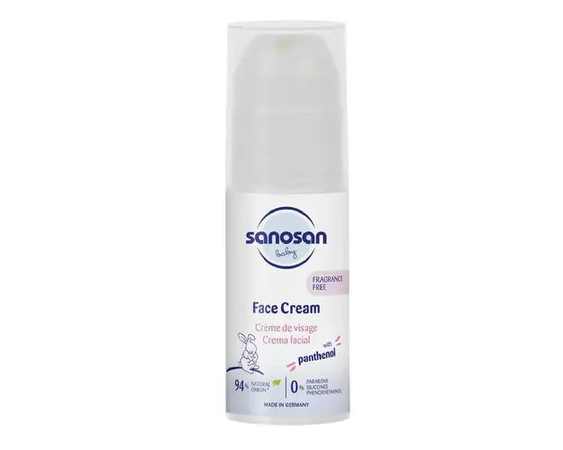 Crema fata cu aplicator pompita, 50 ml, Sanosan