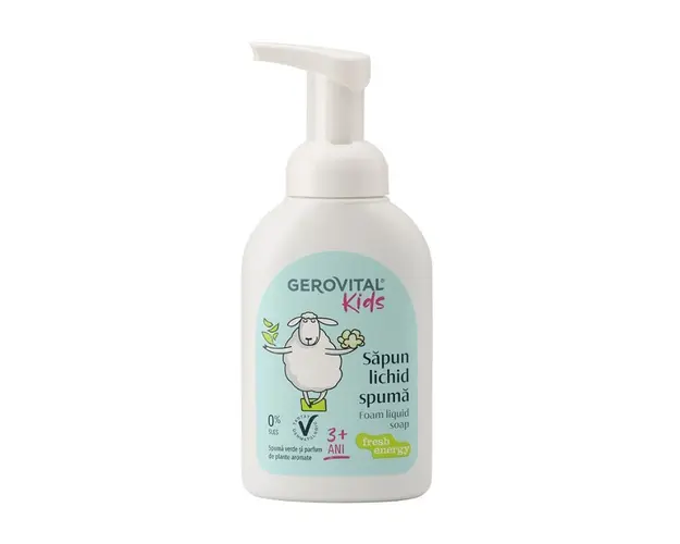Sapun lichid spuma Fresh Energy, 300 ml, Gerovital Kids 