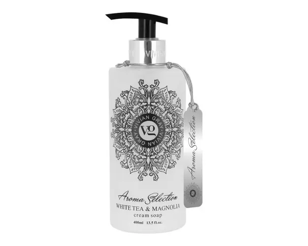 Sapun lichid White Tea & Magnolia, 400 ml, Vivian Gray 