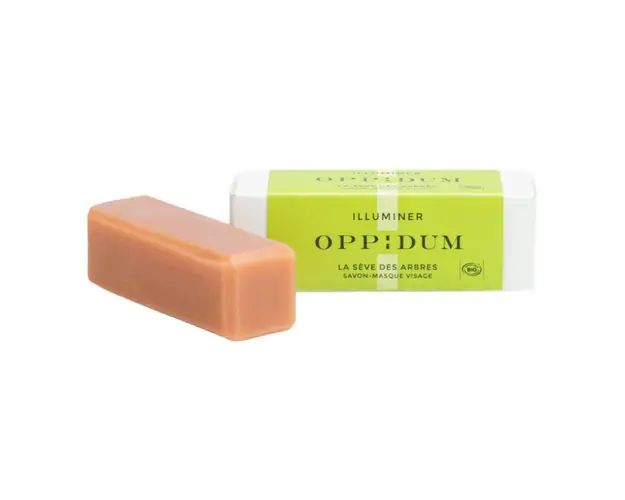 Sapun masca pentru curatarea fetei, La Seve des Arbres, 45g, Oppidum 