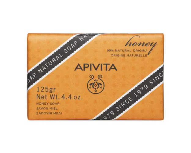 Sapun natural cu miere, 125 g, Apivita