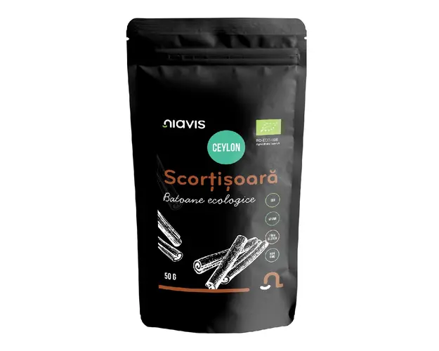 Scortisoara Ceylon batoane ecologice, 50 g, Niavis