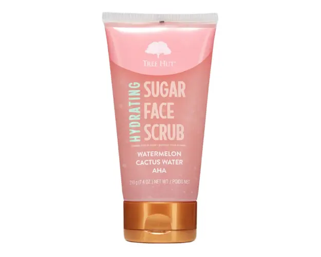 Scrub exfoliant fata cu aroma de Pepene si Cactus, 210g, Tree Hut