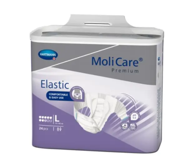 Scutece HartMann MoliCare Premium Elastic 8 pic L x 24 buc