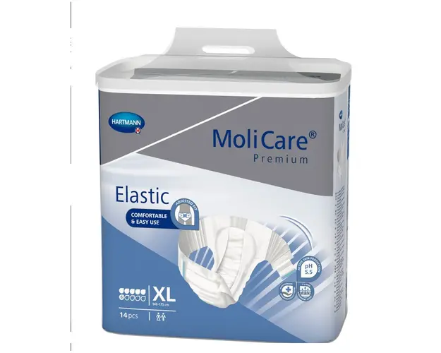 Scutece MoliCare Premium elastic 6 picaturi XL x 14 buc