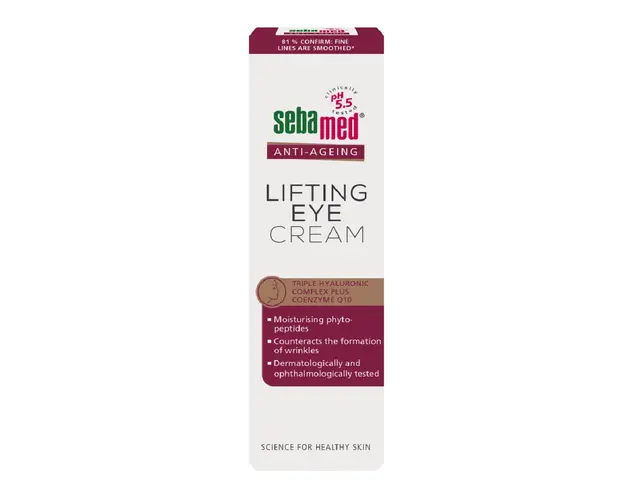 Crema dermatologica contur de ochi cu Q10, Anti-Ageing Lifting, 15ml, Sebamed 