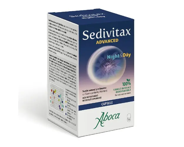 Sedivitax Advanced Night&Day, 30 capsule, Aboca