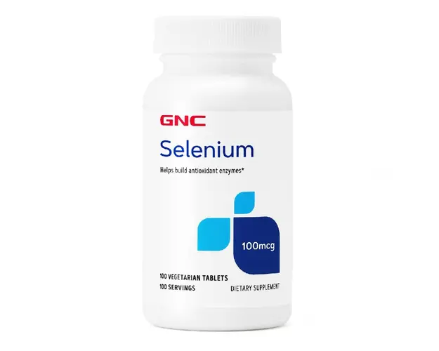 Seleniu 100 mcg, 100 tablete, GNC