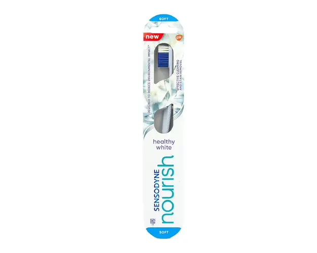 Periuta de dinti Nourish Healthy Soft, alb, Sensodyne 