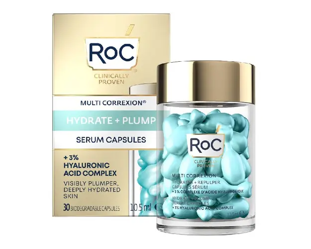 Capsule Multi Correxion Hydrate + Plump, 30 bucati, RoC Skincare