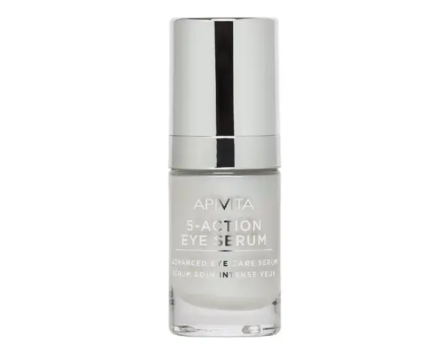 Ser de ochi cu extract din crin alb 5-Action, 15 ml, Apivita
