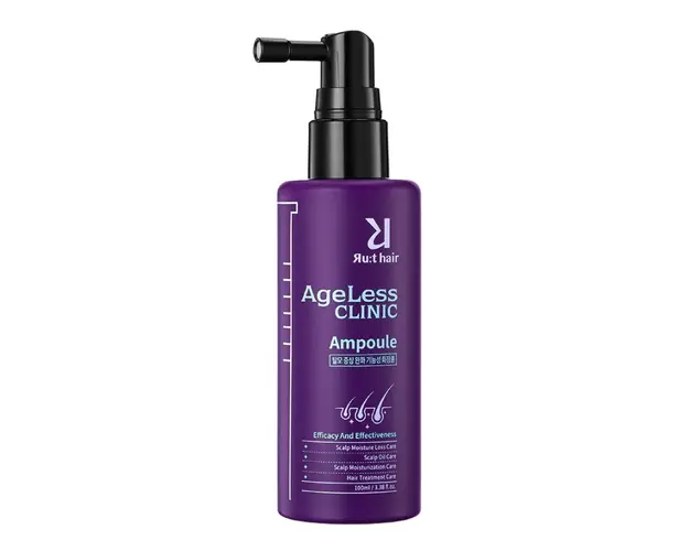 Ser impotriva incaruntirii si caderii parului Ageless Clinic Ampoule,100 ml, Rut Hair