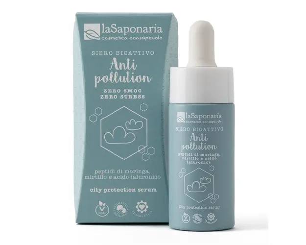 Serum bioactiv anti-poluare, 15 ml, La Saponaria