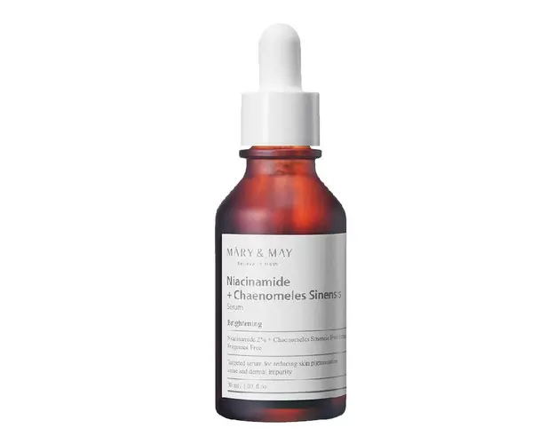 Serum cu Niacinamide + Chaenomeles Sinensis, 30ml, Mary and May