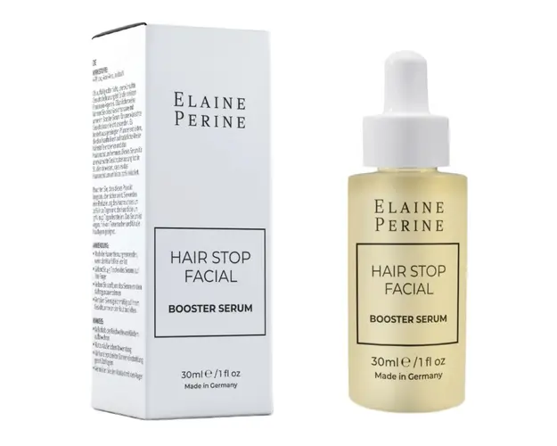Serum pentru indepartarea parului facial Stop Facial, 30 ml, Elaine Perine